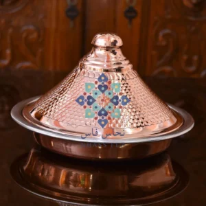 TAJINE CH'HIWA EN CUIVRE 2-4 PERSONNES